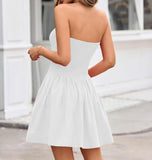DROP WAIST MINI DRESS