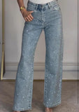 RHINESTONE JEANS