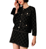 ELEGANTE COMPLETO GIACCA E GONNA