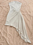 SHELL CROCHET MINI DRESS