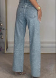RHINESTONE JEANS