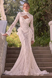 STRAPLESS MERMAID WEDDING GOWN & BOLERO - PREORDER