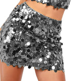 MINIGONNA CON PAILLETTES