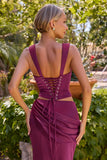 TWO PIECE STRAPPY GOWN