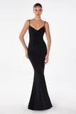 COWL NECK LACE LOW BACK GOWN