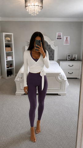 WRAP DANCE SHIRT