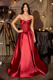 ELEGANCE A LINE GOWN