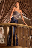 FITTED SLEEK BEADED GOWN