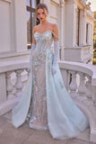 ANGEL OVERSKIRT GOWN