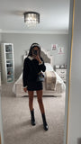 MAGLIONE IN MAGLIA CON COLLO