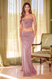 ROBE À PAILLETTES EN DEUX PIÈCES