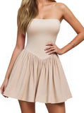 DROP WAIST MINI DRESS