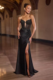 SCULPTED CORSET BODICE GOWN