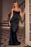 TWO PIECE FITTED STRAPLESS GOWN