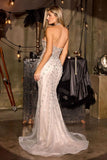 HALTER SEQUIN GOWN