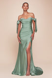 LUXE SATIN GOWN