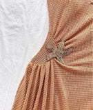 SHELL CROCHET MINI DRESS