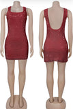 SEQUIN MINI DRESS