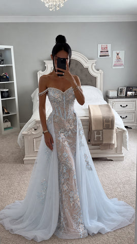 ANGEL OVERSKIRT GOWN
