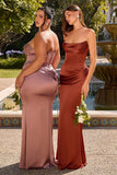 TWO PIECE FITTED STRAPLESS GOWN