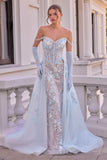 ANGEL OVERSKIRT GOWN