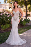 BEADED BRIDAL GOWN