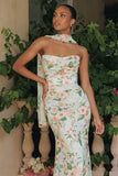 FLORAL CHIFFON DRESS