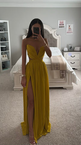 Ella Silk Chiffon Maxi Dress