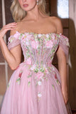 FLORAL A LINE GOWN