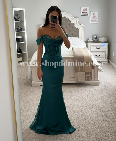 CALLISTA TEAL SATIN LACE CORSET MAXI DRESS – SHOP DDMINE