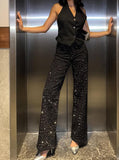 RHINESTONE JEANS