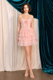 MINI RUFFLE DRESS