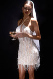 FOREVER BRIDAL MINI DRESS