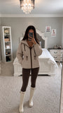 GINGHAM RAIN JACKET
