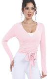 WRAP DANCE SHIRT