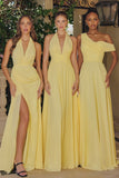 HALTER CHIFFON GOWN