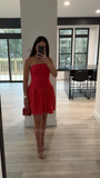 DROP WAIST MINI DRESS