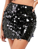 MINIGONNA CON PAILLETTES