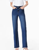 WIDE LEG STRETCH JEANS