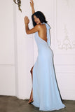 HALTER CHIFFON GOWN