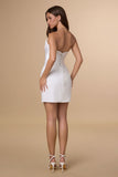 VIENNA WHITE MINI DRESS