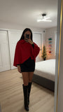 FITTED LONG SLEEVE MINI DRESS