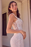 FITTED LACE MERMAID BRIDAL GOWN - PREORDER