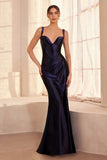 DEEP V FITTED GOWN