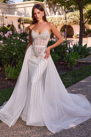 BEADED BRIDAL GOWN