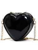 TODDLER GIRLS SHINY MINI HEART CROSS BODY PURSE