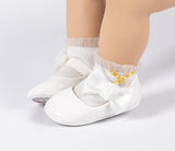 TODDLER BOW SIDE MADY JANE BALLERINA FLATS
