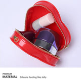 TODDLER GIRLS SHINY MINI HEART CROSS BODY PURSE