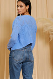 TOP CAMICIA IN MAGLIONE