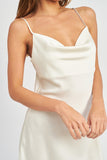ABITO SOTTOVESTE CON STRASS E CINTURINI